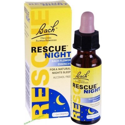 Dr.bach Rescue remedy Night krizové kapky na spaní 20 ml