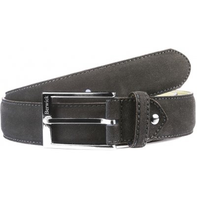 Berwick 1707 Semišový pásek čokoládově hnědý – Zbozi.Blesk.cz