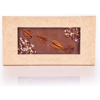 Chocobonte čokoláda mléčná s pekanovými ořechy 95 g – Zboží Mobilmania