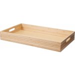 EXCELLENT HOUSEWARE Servírovací podnos bambus 50x30x6,5 cm KO-BA2000180 – Sleviste.cz
