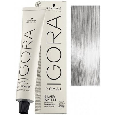 Schwarzkopf Igora Royal Absolute Silver White Silver 60 ml – Zboží Mobilmania