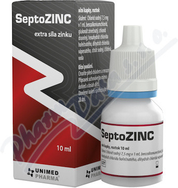 SeptoZINC oční kapky roztok 10 ml