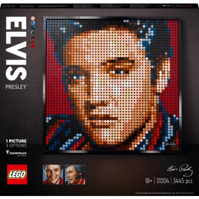 LEGO® Art 31204 Elvis Presley – Zboží Živě