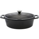 ELO Pekáč s poklicí 33 x 25 cm, litinový, šedý, hluboký, oválný 33733 – Hledejceny.cz