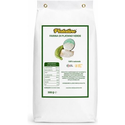 Platatine Mouka ze zelených plantejnů 0,5 kg – Zboží Dáma