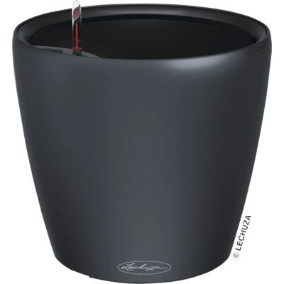 Lechuza Plastový samozavlažovací květináč Classico Color LS 28 x 26 cm břidlicově šedý – Hledejceny.cz