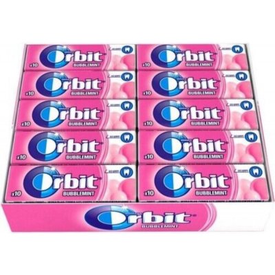 Wrigley's Orbit Bubblemint 30 x 14 g – Zbozi.Blesk.cz