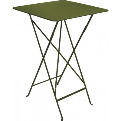 Fermob Bistro 71 x 71 cm - odstín pesto kovový skládací bistro stůl Zelený – Hledejceny.cz