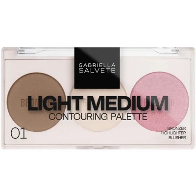Gabriella Salvete 3 Contouring Palette konturovací paletka 15 g – Zboží Mobilmania