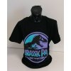 Dětské tričko chlapecké tričko Jurassic park černé