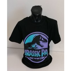 chlapecké tričko Jurassic park černé
