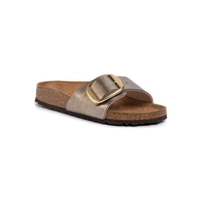 Birkenstock nazouváky Madrid Big Buckle 1016237 Graceful taupe – Hledejceny.cz