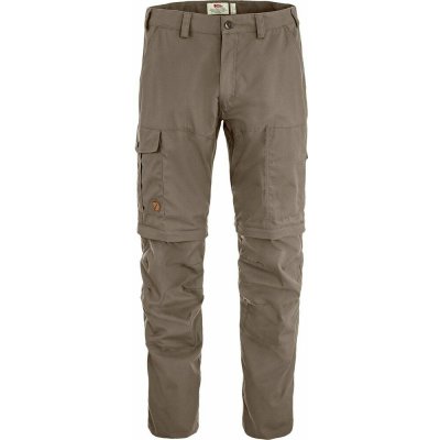 Fjällräven KARL PRO ZIP-OFF TROUSERS Men Suede Brown hnědá – Zbozi.Blesk.cz