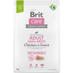 Brit Care Sustainable Adult Small Breed Chicken & Insect 3 kg – Hledejceny.cz