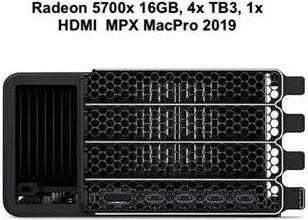Apple Radeon Pro W5700X MPX 16GB MacPro 2019 MW662ZM/A
