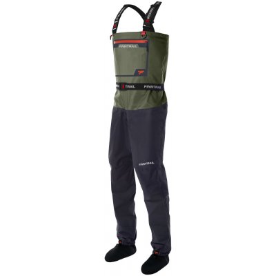Finntrail Brodící kalhoty Waders Wademan Grey – Zboží Mobilmania