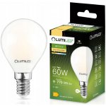 Lumiled LED žárovka P45 E14 7W = 60W 770lm 3000K Teplá bílá 360° Filament Mléčná – Zboží Mobilmania