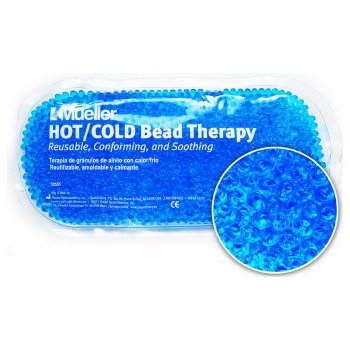 Mueller Hot / Cold Bead - Chladivý / hřejivý sáček s gelovými perličkami - modrý