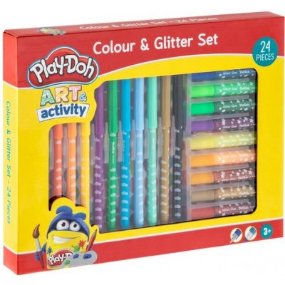 Play-Doh SADA BAREV A TŘPYTEK 24 KS – Zboží Dáma