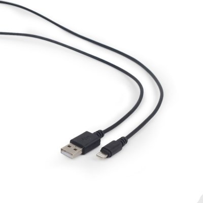 Gembird CC-USB2-AMLM-1M USB 2.0 Lightning, 1m, černý – Zbozi.Blesk.cz