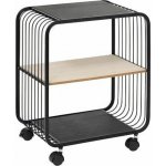 5five Simply Smart Mobilní polička NOIR, 2 úrovně, kovová, 43,3 x 28 x 53 cm černá – Hledejceny.cz