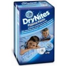 Plenka Huggies Dry nites absorbční kalhotky 4-7 let/boys/17-30 kg 10 ks