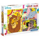 Clementoni Disney Lví král Dumbo Kniha džunglí 25236 3 x 48 dílků