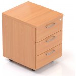 Designový NÁBYTEK 3 zásuvkový Komfort buk – Hledejceny.cz