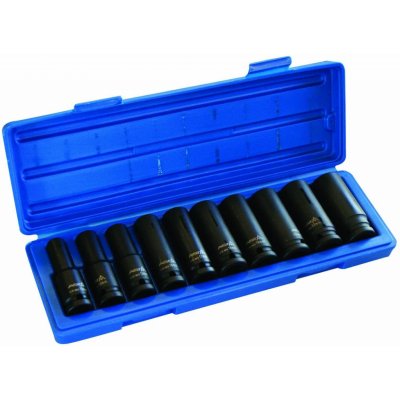 Kované nástrčné klíče 1/2", úderové hlavice dlouhé, sada 10 ks, Asta 914010P-1 – Zboží Dáma