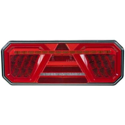 Sdružená LED lampa levá zadní s dynamickými blinkry 12/24V – Hledejceny.cz
