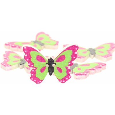 Dřevěný knoflík motýl 5 – Sleviste.cz