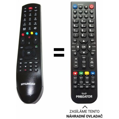 Dálkový ovladač Predátor GoGEN TVL 22227 LCRR – Zboží Živě