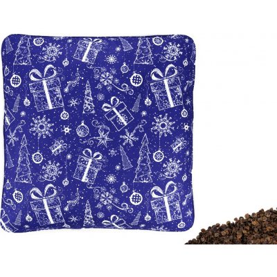 VFstyle Pohankový polštář Gifts modré Rozměr: 40 x 40 cm – Zboží Mobilmania