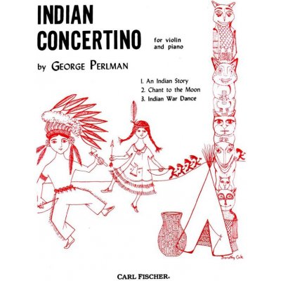 Indian Concertino pro housle a klavír od George Perlman