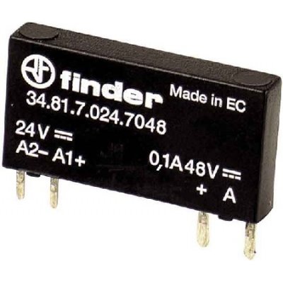 FINDER Relé 34.81.7.024.8240, 1Z/230V AC/2A,24V DC 348170248240 – Zbozi.Blesk.cz