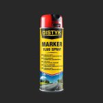 Den Braven ZNAČKOVACÍ SPREJ Distyk / MARKER FLUO SPRAY, sprej 500 ml, žlutý – Zbozi.Blesk.cz