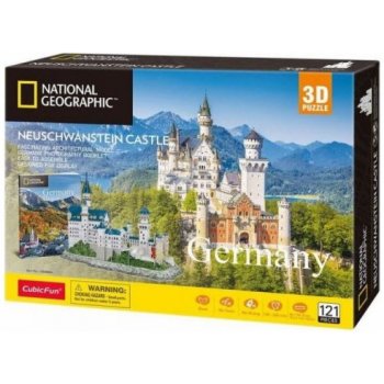CubicFun 3D puzzle National Geographic Neuschwanstein 121 ks
