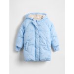 GAP Baby prošívaný kabát Heavyweight Modrá – Zboží Dáma