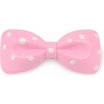 Spona na vlasy s mašlí růžová – Zboží Dáma