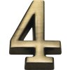 Domovní číslo Domovní číslo "4", Výška 5 cm, OFS