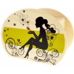 Hess Dřevěná pokladnička dívka – Zboží Dáma