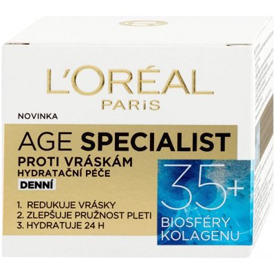 l oreal denni krem proti vraskam age specialist 35 plus 50 ml – Heureka.cz