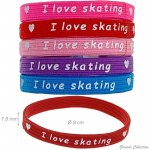 Girardi gumička do vlasů „I love skating“ Růžová – Zboží Dáma