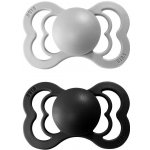 Bibs Supreme silikon Cloud black 2 ks – Zboží Mobilmania