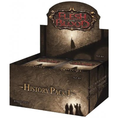 Legend Story Studios Flesh and Blood TCG — History Pack 1 Booster Box 36 boosterů – Zboží Mobilmania
