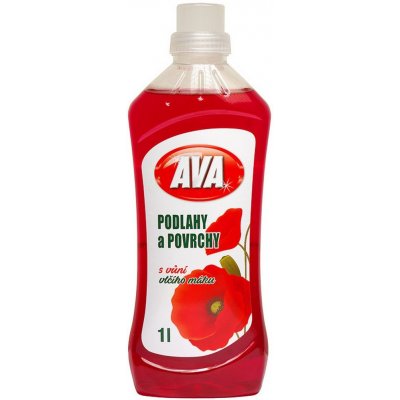Ava Vlčí mák univerzální tekutý čistící prostředek na podlahy a jiné omyvatelné povrchy 1 l – HobbyKompas.cz
