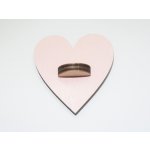 BusyKids Náhradní díl k Activity board domečku pastelově růžové srdíčko – Sleviste.cz