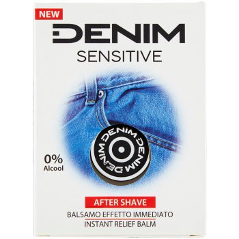 Denim Sensitive balzám po holení 100 ml