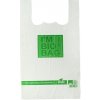 Nákupní taška a košík EcoPack Taška BIO kompostovatelná 30+15x55 cm bal/50 ks Balení: 500