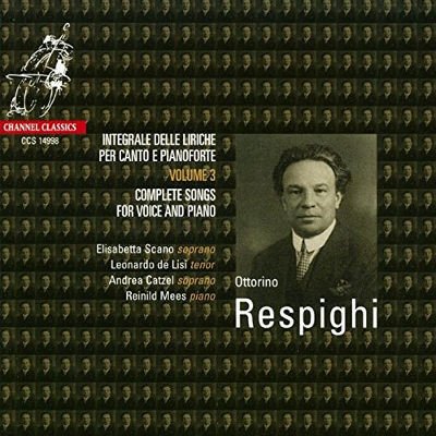 Ottorino Respighi - Kompletní Vokální Dílo, Vol. 3 - Edice 2018 CD – Zboží Mobilmania